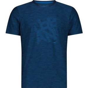 CMP Heren Melange Print T-shirt