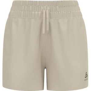 Odlo - Zeroweight 2.0 - Hardloopshort - Grijs - Lichtgewicht, Vochtafvoerend, Zijzak met Rits