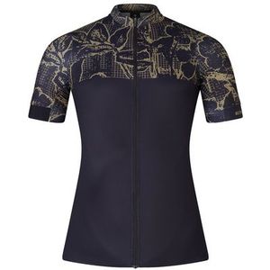 Endura - Fs260 Floral - Korte Mouw Wielertrui - Zwart