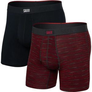 Saxx Underwear Heren Vibe Xtra Fly 2er Pack Boxershort