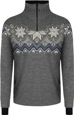 Dale of Norway - Fongen WP - Trui - Smoke Offwhite Indigo Charcoal