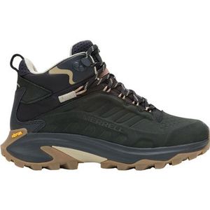 Merrell MOAB Speed 2 Mid WP Dames Wandelschoenen - Zwart - Halfhoog