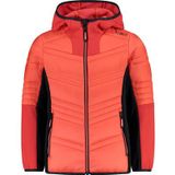 Hybride gewatteerde jas met capuchon voor meisjes CMP