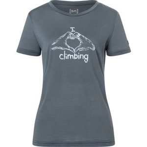 Super.Natural Dames I Love Climbing T-Shirt