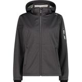 CMP - Dames Soft Melange Jas - Grijs - Polyester