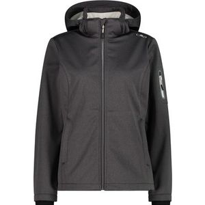 CMP - Dames Soft Melange Jas - Grijs - Polyester