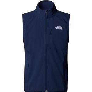 The North Face - Nimble Vest - Softshellbodywarmer - Blauw - Stretch, Winddicht, 90% Polyester, 10% Elastaan