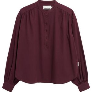 Armedangels - Efinaraa - Blouse - Effen - Lange Mouwen - Ruime Snit