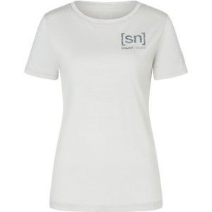 W - LOGO LINES BIO J TEE - T-shirt - Zwart - Merinowol en PrimaLoft® Bio™