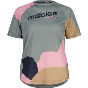 Maloja - MontvalezanM - Fietsshirt - Grijs - Dames