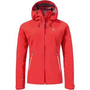 Schöffel - Cascata WMS - Outdoorjack - Rood - Met Capuchon - Regular Fit