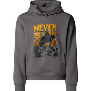 The North Face - Sports Oversized-hoodie - Smoked Pearl - Voor Jongens