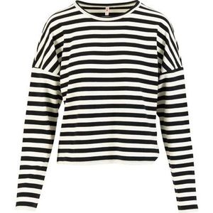 Blutsgeschwister Dames Stereo Rainbow Crew Longsleeve