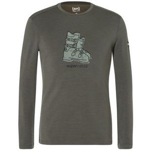 Super.Natural Heren Lets Shoe Brush Longsleeve