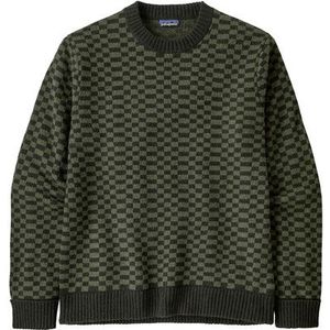 Patagonia - Recycled Wool Sweater - Trui - Olijfgroen