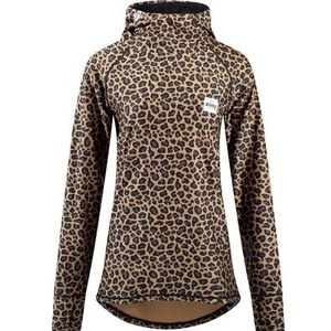 EIVY - Icecold Hood Top - Yoga T-shirt - Luipaard