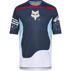 Fox - Flexair Elevated Jersey - Blauw Rood - Korte Mouwen