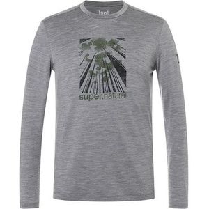 Super.natural - M POINT OF VIEW BIO J LS - T-shirt - Lange Mouwen
