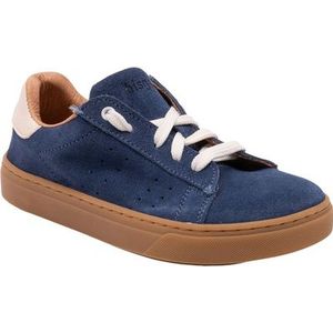 Bisgaard - Raymond - Barefoot Sneaker - Blauw - Leer