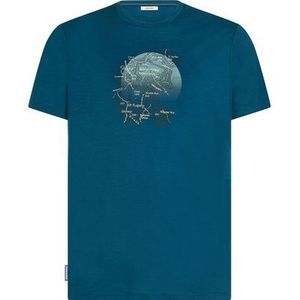 Icebreaker Heren Merino 150 Tech Lite Ruapehu Round T-shirt