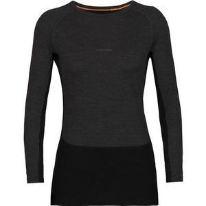 Icebreaker Dames ZoneKnit 200 Crewe Longsleeve