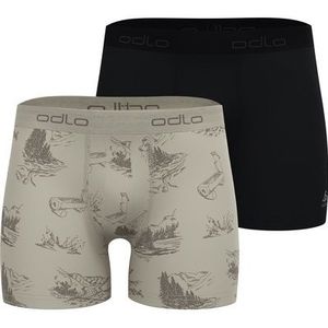 Odlo Heren Active F-Dry Eco Graphic 2er Pack Boxershort