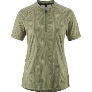 Rietgroen - Sportshirt - 100% Polyester - Korte Mouwen - Ronde Hals