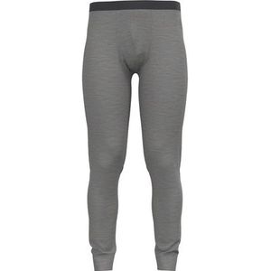 Ondergoed Odlo Men Bl Bottom Long Merino 200 Odlo Steel Grey Melange