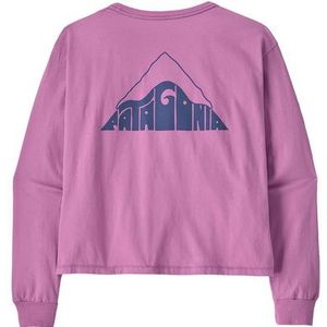 Patagonia - Driftways Easy Cut - Longsleeve T-shirt - Roze