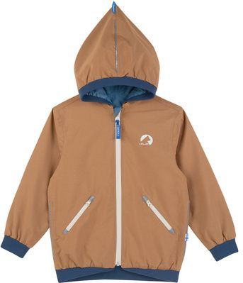 Omkeebare regenjas voor kinderen MUUTUVA FINKID karamel