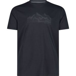 CMP Heren Print functioneel T-shirt