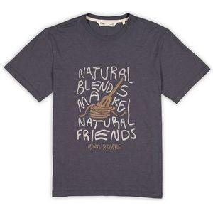 Mons Royale Heren Yonder Merino Organic Cotton T-shirt