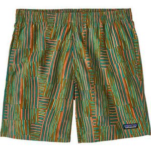 Patagonia - Funhoggers Shorts - Korte Broek - Quilty Fitz: Heartleaf Green - 100% Katoen