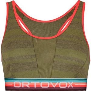 Ortovox - 185 RockNWool Sport Top - Olijfgroen - Merino-ondergoed