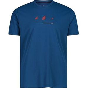 CMP Heren Print functioneel T-shirt