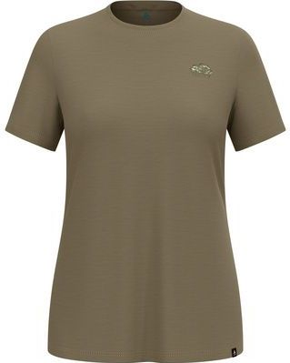 Merino dames-T-shirt Odlo Raincloud 160