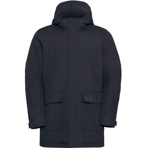 Jack Wolfskin - Wintertide Jacket - Waterdichte Lange Jas - Dames - Dark Navy