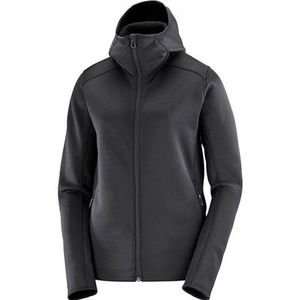 Salomon Dames Essential Midfleece Hooded Jas