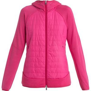 Icebreaker Dames Quantum Hybrid Hoodie Vest