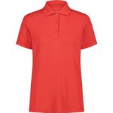 CMP - Damespolo - Effen Piquetkleur - Technisch - Sneldrogend - Zonnebescherming