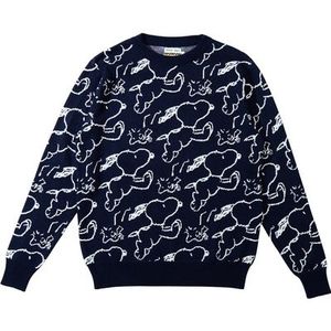 Brava Fabrics Heren Peanuts Jacquard Trui