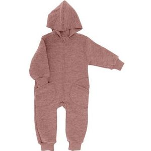 Engel - Baby-Overall - Roze - Met Kapuze en Reißverschluss