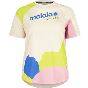 Maloja - MontvalezanM - Fietsshirt - Wit