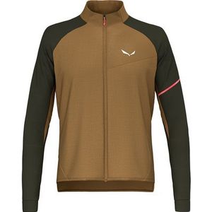 Salewa - Vento AM Hyb - Fietsjas - Zwart - Slim-fit met Alpinewool en windafstotende overlay
