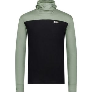 Mons Royale Heren Yotei Merino Powder Hood Longsleeve