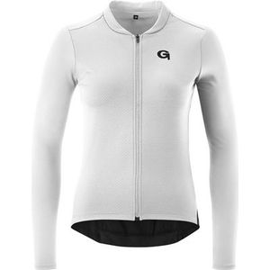 Gonso - SITIVO - Fietsshirt - Wit - Dames - Longsleeve - Full-zip