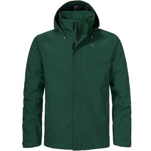 Schöffel - Gmund - Hardshell Jas - Groen - Met Verstelbare Capuchon