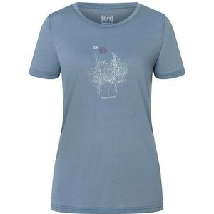 Super.natural - W FLOWERHANDS T-shirt - Korte Mouwen