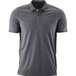 Sportshirt - Grijs - 100% Polyester - Korte Mouwen