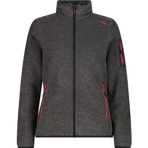 CMP - Gebreid Fleecejack - Antraciet - Warmte-isolerend - Sneldrogend - Ademend